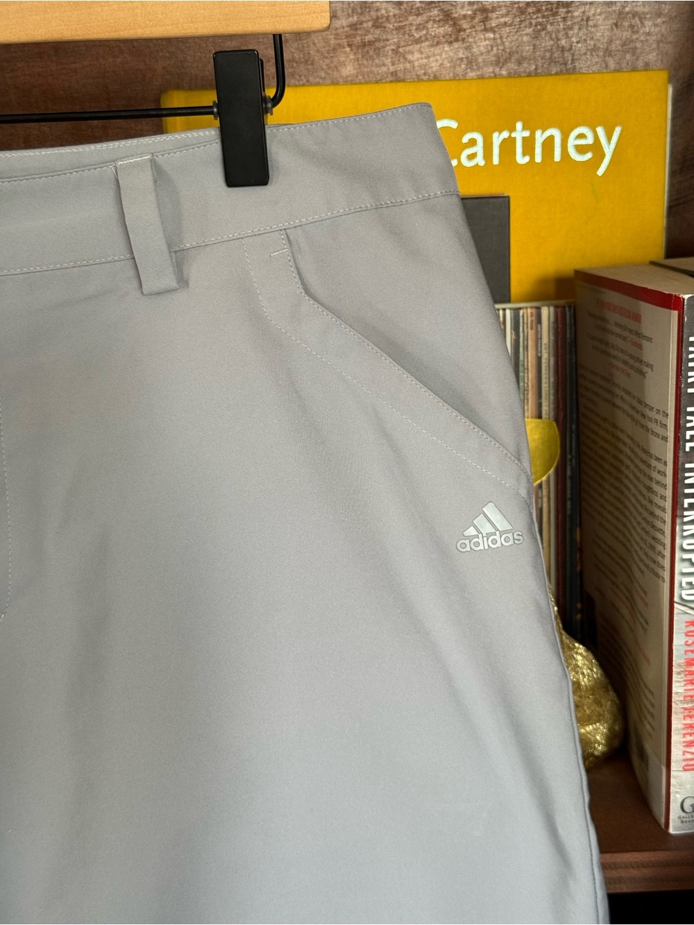 adidas - Hybrid Performance Shorts - Light Gray - Men’s 34
